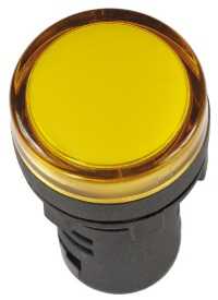Лампа сигнальная AD-22DS желтая